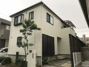 草加市谷塚　H様邸　外壁塗装・屋根塗装リフォーム