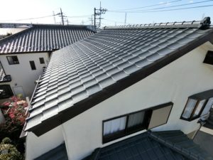 春日部市増富　Ｙ様邸　屋根塗装リフォーム