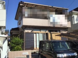 越谷市南荻島 H様邸 外壁塗装リフォーム