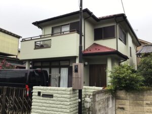 春日部市粕壁　A様邸　外壁塗装・屋根塗装リフォーム