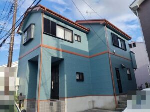 松伏町松葉　T様邸　外壁塗装・屋根カバーリフォーム