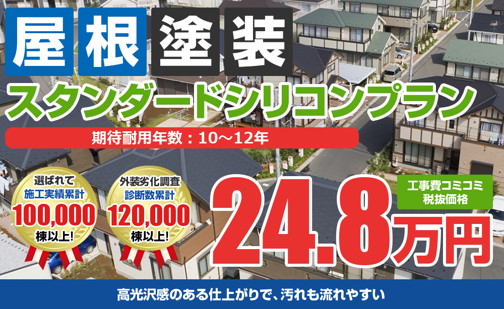 スタンダードシリコンプラン塗装 24.8万円