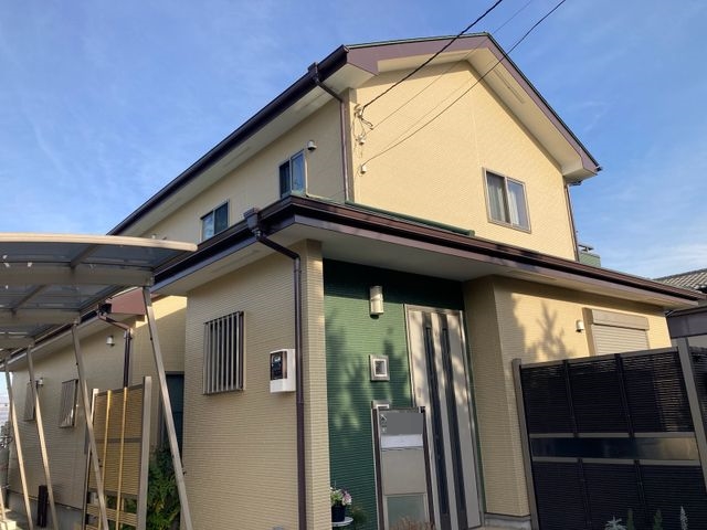 吉川市関新田Y様邸｜外壁塗装・屋根塗装リフォーム