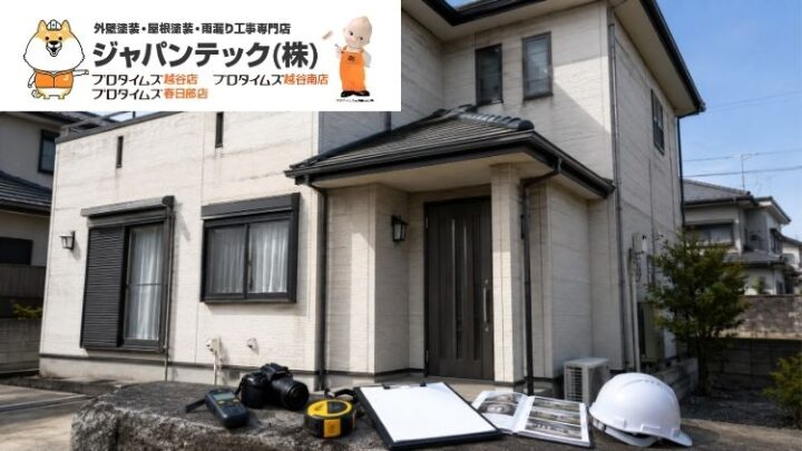 越谷市・春日部市の外壁塗装前診断とは?診断報告書と見積書の確認方法