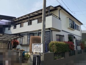 越谷市千間台西Y様邸｜外壁塗装リフォーム