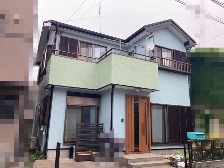 春日部市南中曽根A様邸｜外壁塗装リフォーム