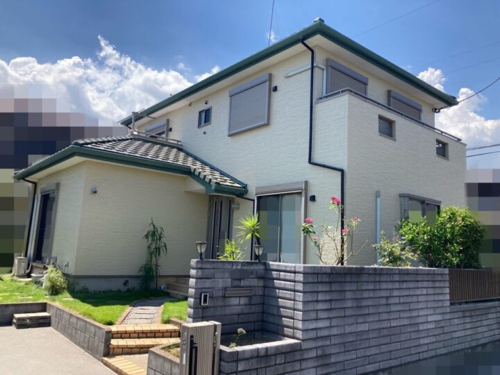 越谷市七左町I様邸｜外壁塗装リフォーム