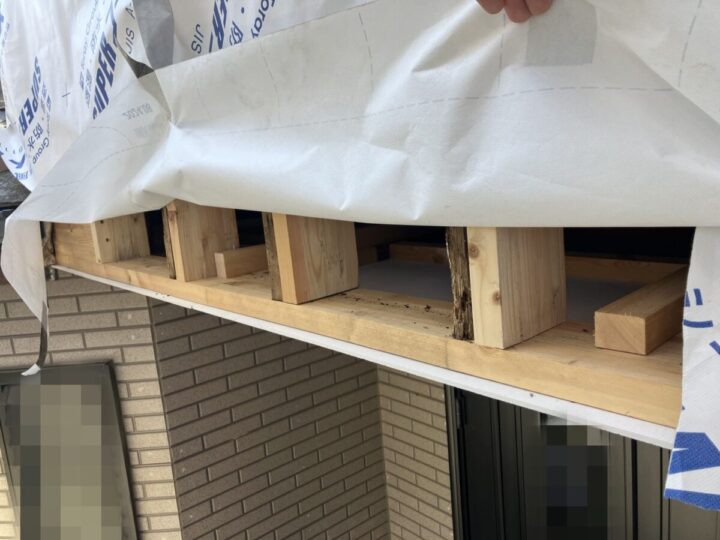 軒天張り替え工事