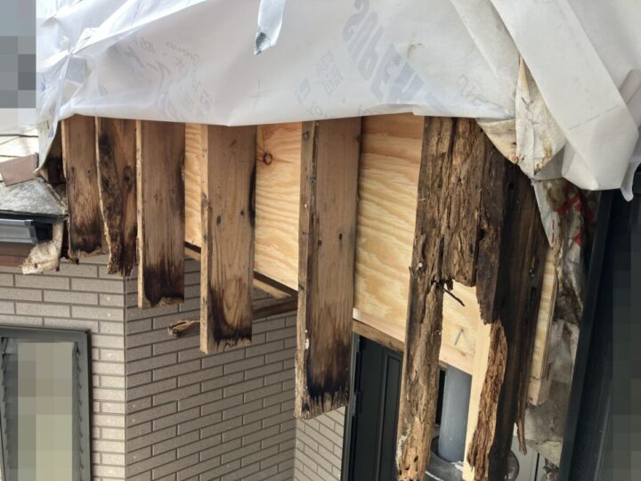 軒天張り替え工事