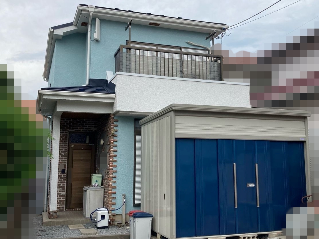 北葛飾郡松伏町N様邸｜外壁塗装・笠木工事・雨樋工事リフォーム