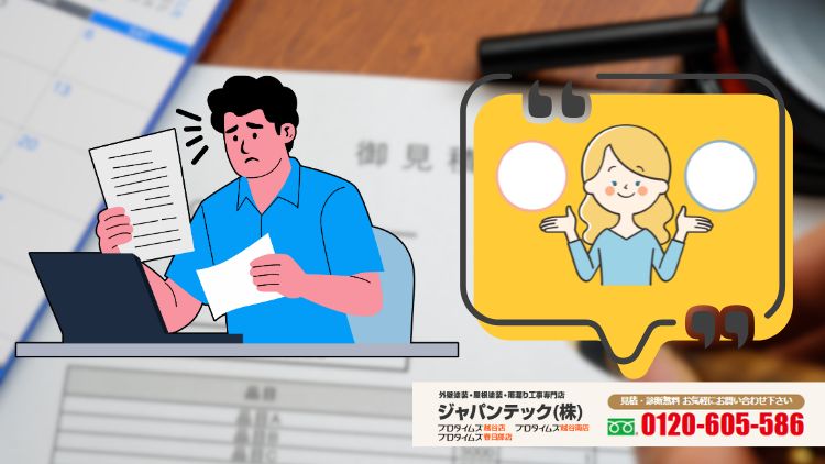 ジャパンテックと進める「納得できる相見積り」で、越谷市の外壁塗装を成功させましょう