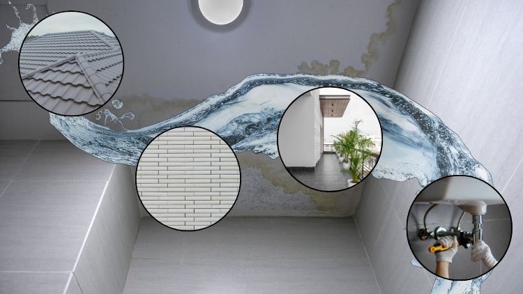 天井シミの代表的な原因は何?起こる理由とは?