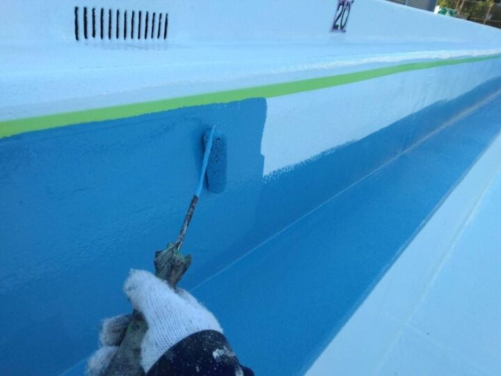 プール塗装