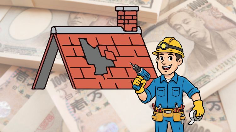 【原因別】雨漏り修理の費用相場と工事内容