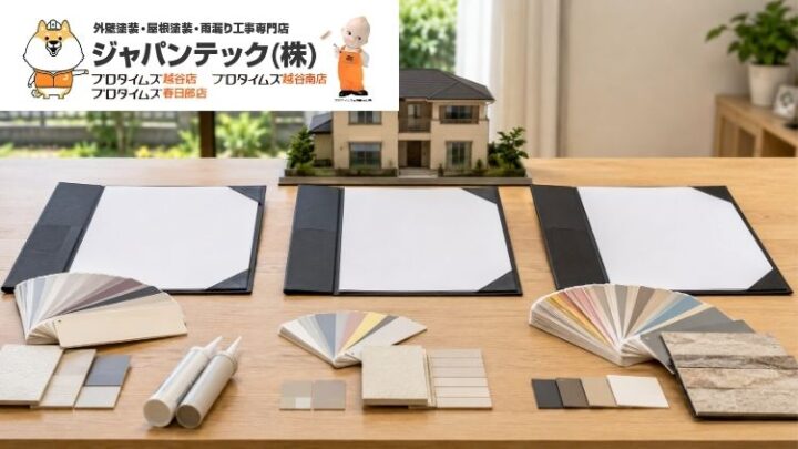 越谷市・春日部市で外壁塗装の見積もりは何社必要?金額以外の比較ポイント