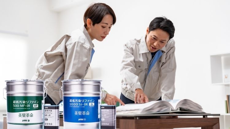 30坪・40坪×塗料別の目安を(アステックペイント版)