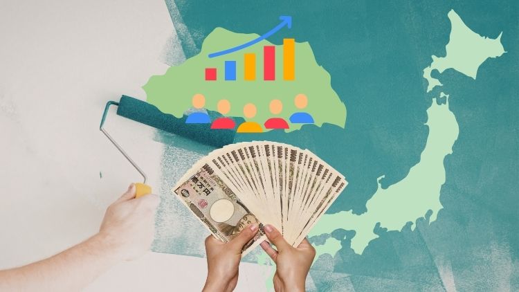 春日部市と越谷市の外壁塗装費用相場はどう違う?