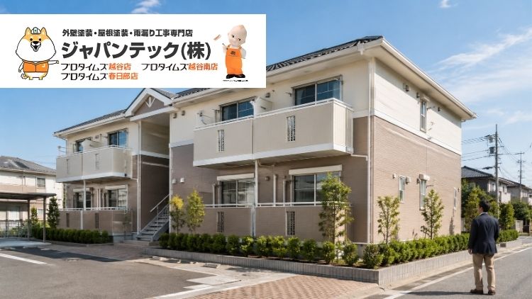 アパートの外壁塗装で入居率は変わる?越谷市・春日部市のオーナー様が知っておきたい空室対策と外観改善