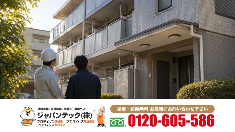 アパート外壁塗装の費用で迷ったらジャパンテックへご相談ください