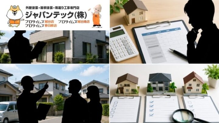 春日部市で外壁塗装業者を選ぶなら?見積書・診断・保証で失敗しない比較ポイント