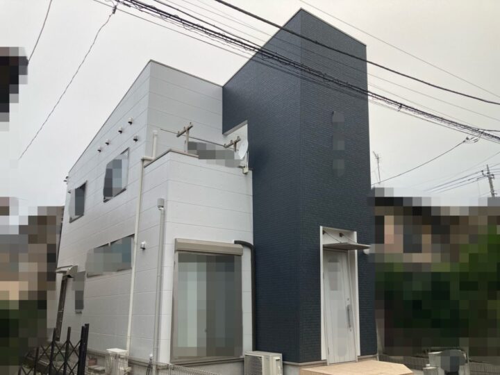 越谷市上間久里 S様邸|外壁塗装工事