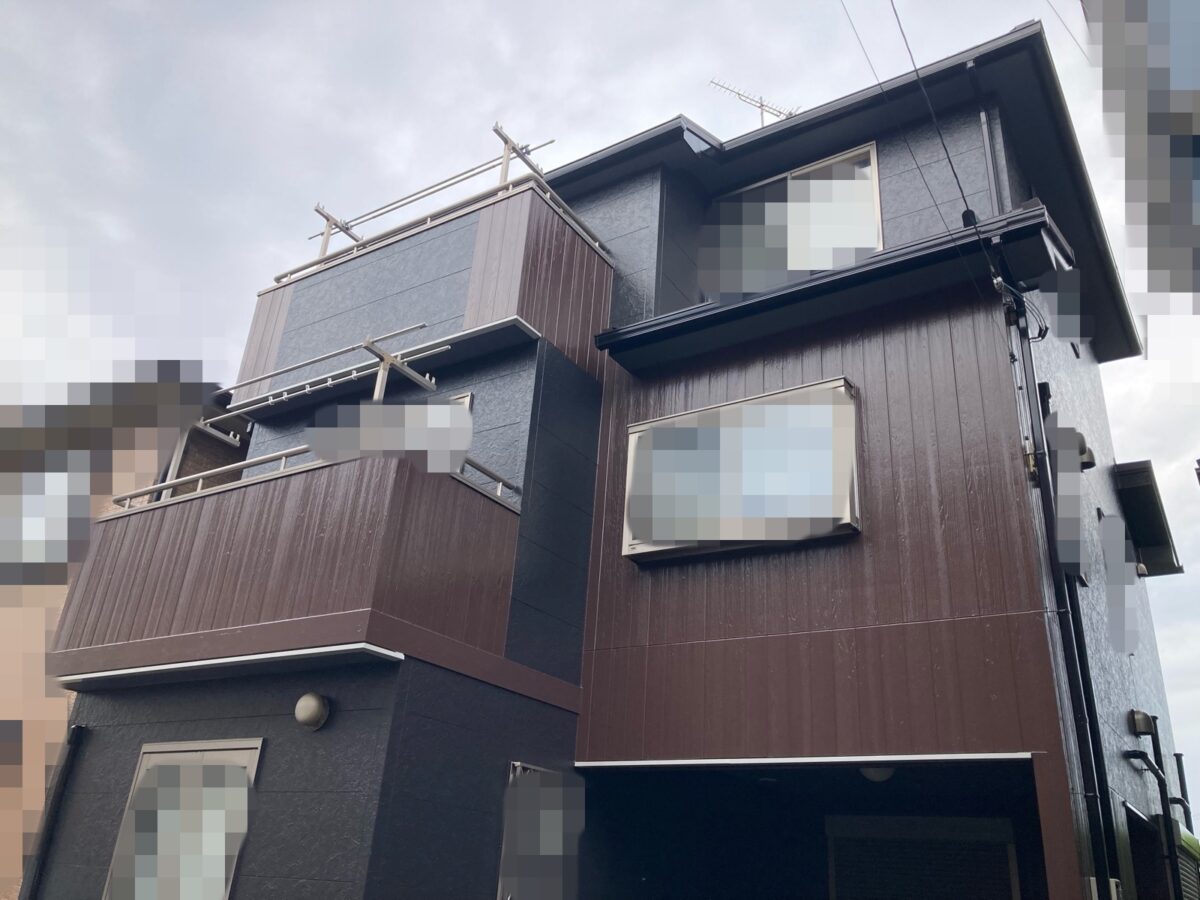 越谷市袋山 U様邸｜外壁塗装 屋根カバー工事