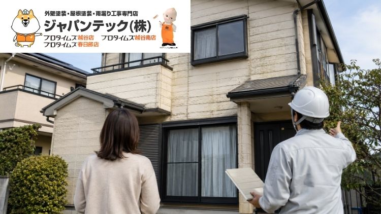 越谷市・春日部市で外壁リフォー