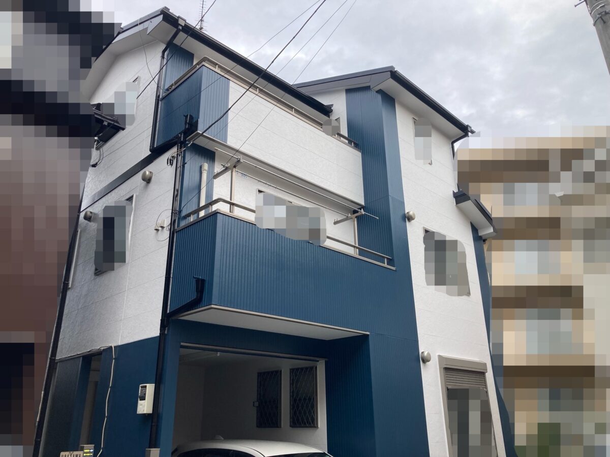 越谷市袋山 S様邸｜外壁塗装 屋根カバー工事