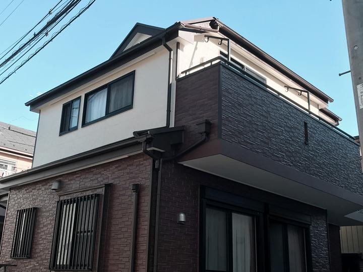 埼玉県川口市榛松　F様邸外壁塗装・屋根塗装リフォーム事例